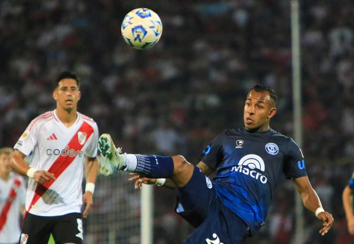 Sebastián Villa, figura de IRM contra River