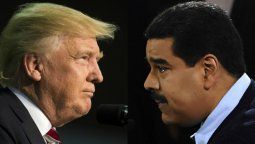 Donald Trump y Nicolás Maduro