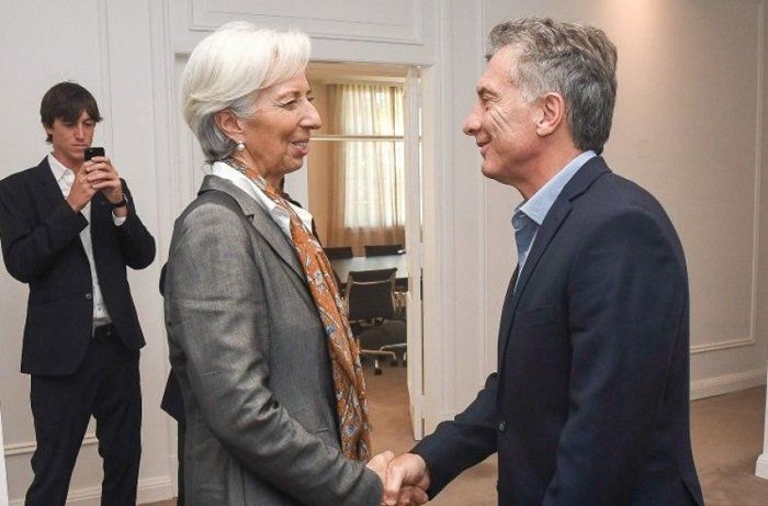 Christine Lagarde se reunirá con el Presidente por primera vez después de acordar el préstamo. Foto: Web