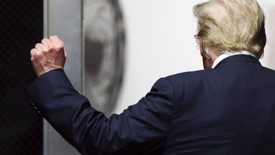 Trump enfrentado a Nicolás Maduro: