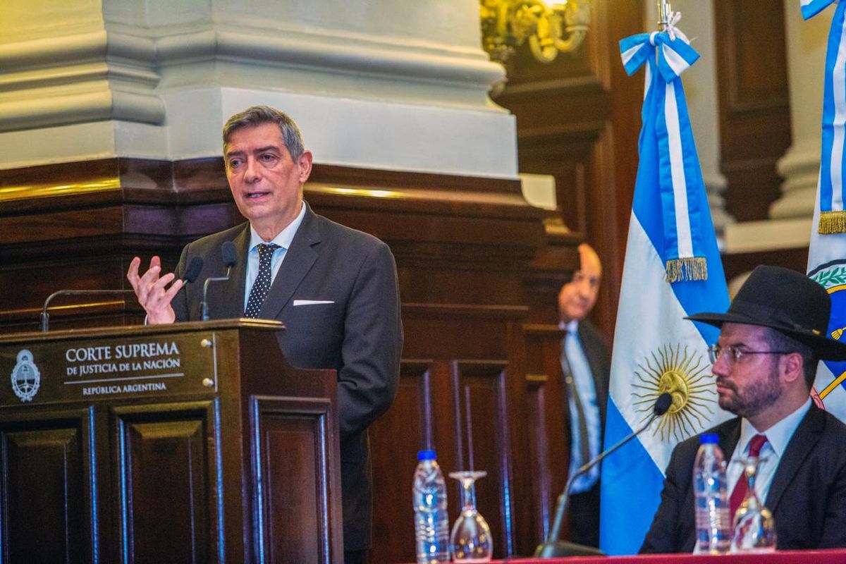 Horacio Rosatti, presidente de la Corte Suprema