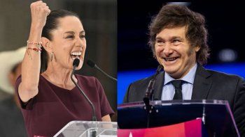 Sheinbaum y Milei Sheinbaum y Milei