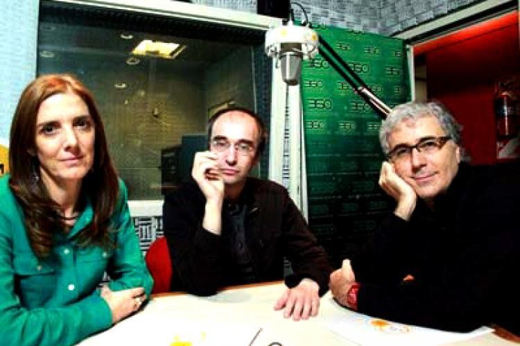 Claudio Villarruel y Bernarda Llorente, directores de programación.