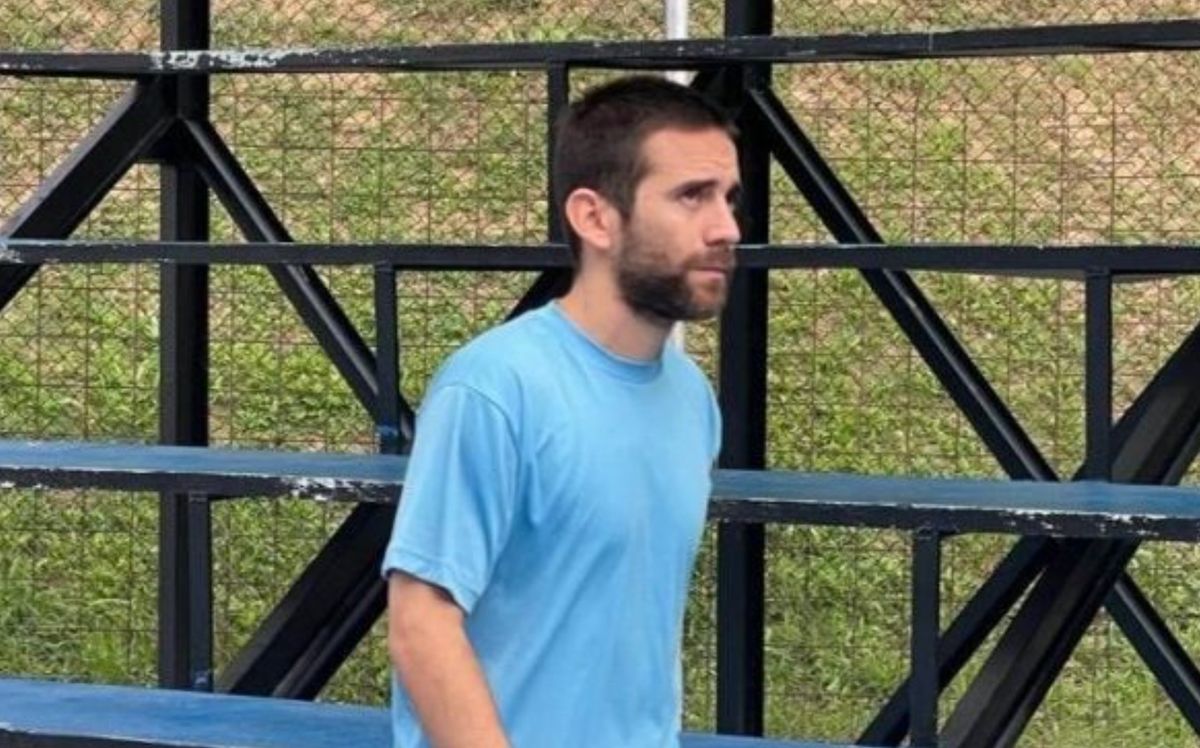 El gendarme Nahuel Gallo en una imagen de la grabación que divulgó el gobierno de Venezuela.