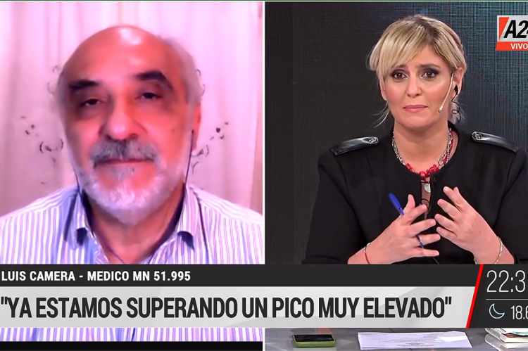 El asesor presidencial, Luis Cámera, informó que en los próximos días bajarán los casos.