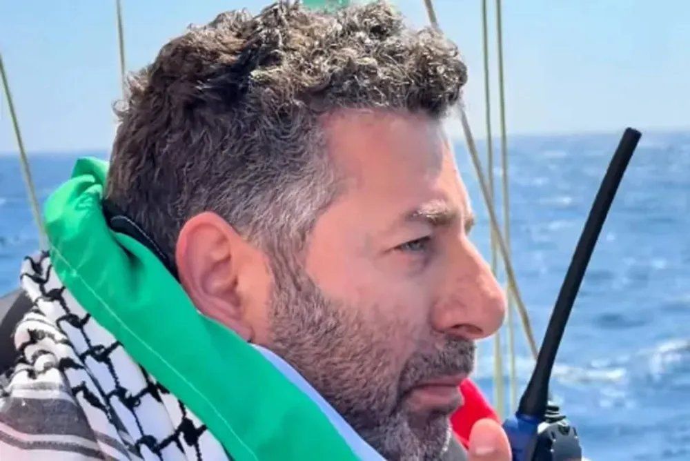 Activista español-gazatí Saif Abukeshek, detenido en Israel y acusado de vínculos con el grupo terrorista Hamás. Activista español-gazatí Saif Abukeshek, detenido en Israel y acusado de vínculos con el grupo terrorista Hamás.