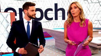 Diego Leuco y Luciana Geuna dejaron un Telenoce chocado. Diego Leuco y Luciana Geuna dejaron un Telenoce chocado.