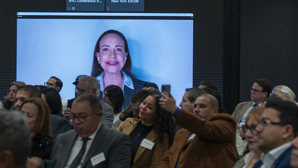 Machado afirma en evento virtual en Nueva York que transición en Venezuela es "inevitable". Machado afirma en evento virtual en Nueva York que transición en Venezuela es "inevitable".