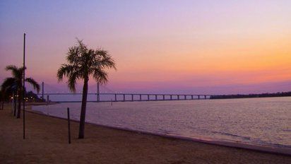Una playa de Rosario elegida como la segunda mejor del país