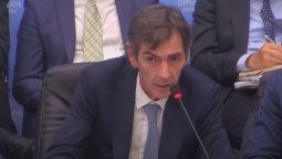El secretario de Energía, Eduardo Rodríguez Chirillo, este martes en el plenario de comisiones de Diputados.&nbsp;