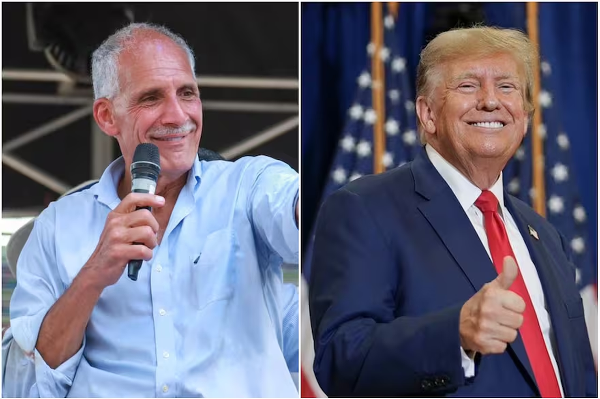 Nasry Asfura del Partido Nacional y Donald Trump. Nasry Asfura del Partido Nacional y Donald Trump.