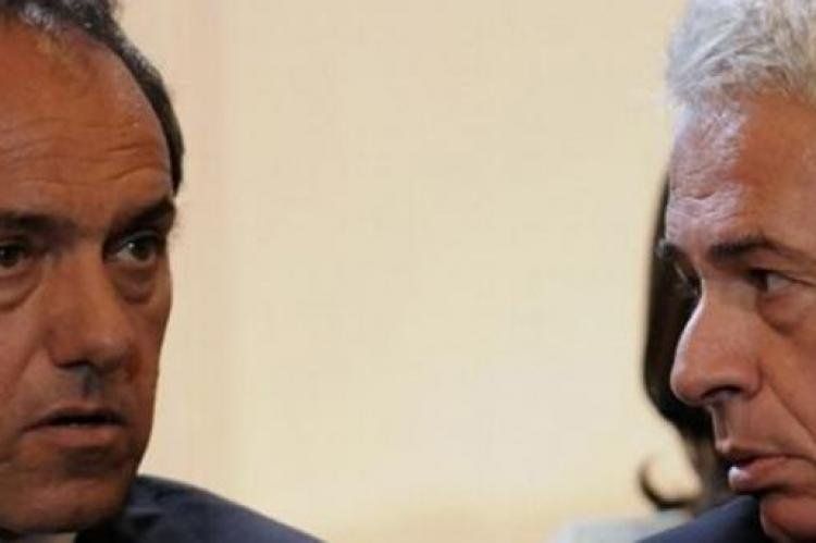 Daniel Scioli y José Manuel De la Sota.