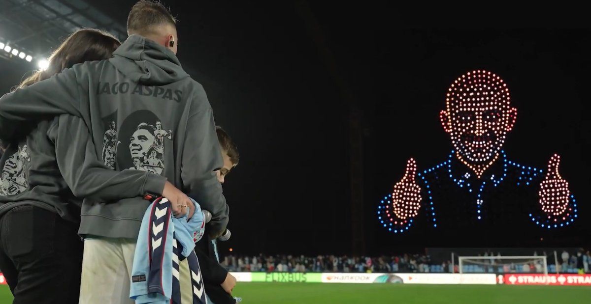 La publicidad de Sancor Seguros durante el homenaje a Lionel Messi provocó silbidos en el Monumental y dio pie a una parodia del Celta.
