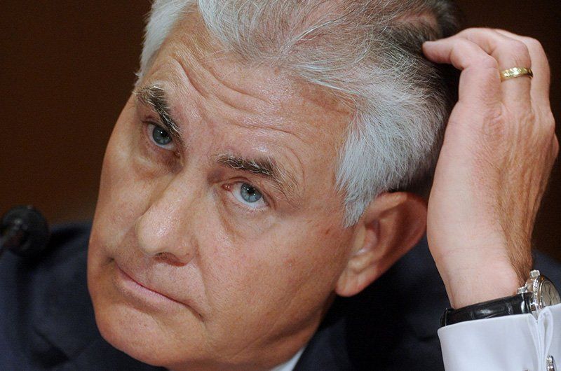 Rex Tillerson, jefe de Exxon, de visita en medio de una controversia en USA sobre el impacto ambiental del fracking.
