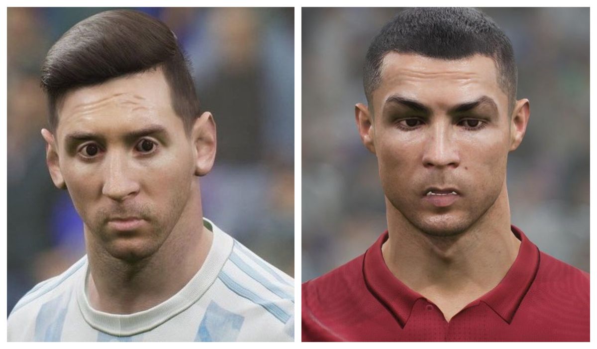 La gente se burló del juego eFootball, comúnmente llamado PES 2022.