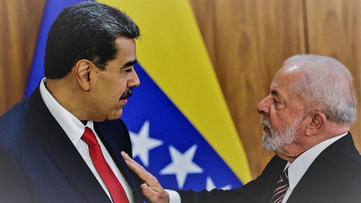 Lula da Silva intentando rescatar a Nicolás Maduro,
