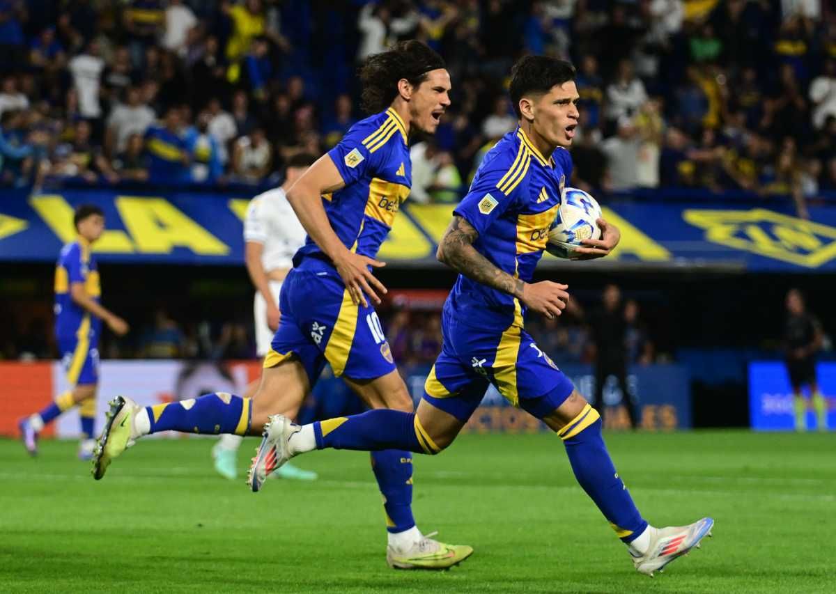 Cavani y Aguirre convirtieron para Boca Cavani y Aguirre convirtieron para Boca