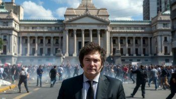 Javier Milei ante el desafío del Congreso, y la tensión en la calle