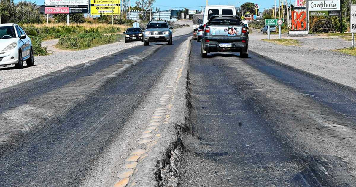Rutas nacionales que esperan desde hace años al menos una repavimentación Rutas nacionales que esperan desde hace años al menos una repavimentación