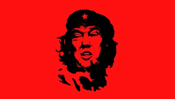 Donald Trump en el disfraz del Che Guevara.