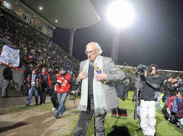 Carlos Bianchi tras la eliminación en la Copa Argentina.