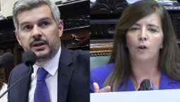 altText(Tenso cruce en Diputados entre el 