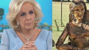 El escultor de la polémica estatua de Mirtha Legrand rompió el silencio y cruzó a la diva