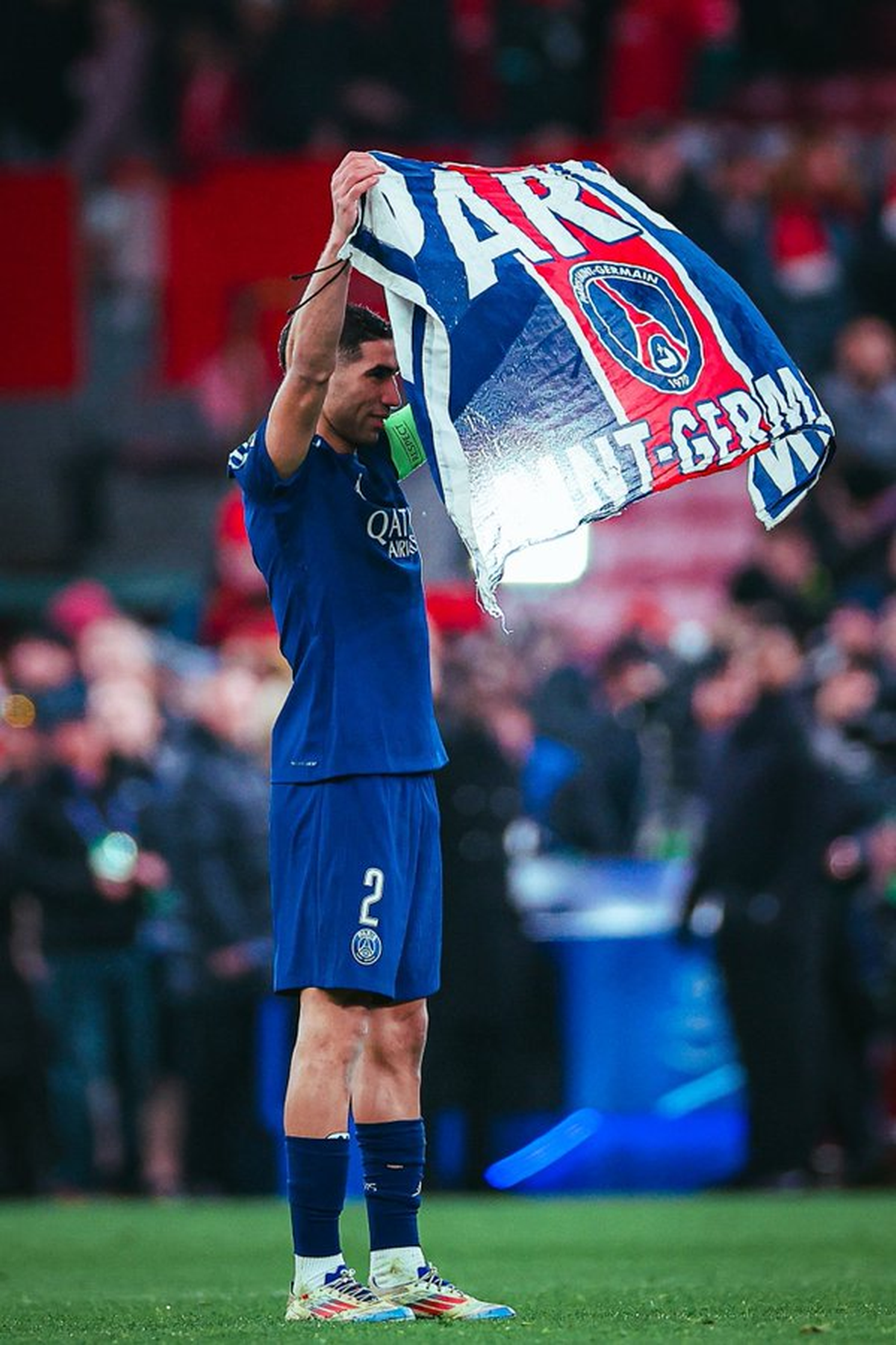 Hakimi, autor del segundo gol del PSG. Hakimi, autor del segundo gol del PSG.