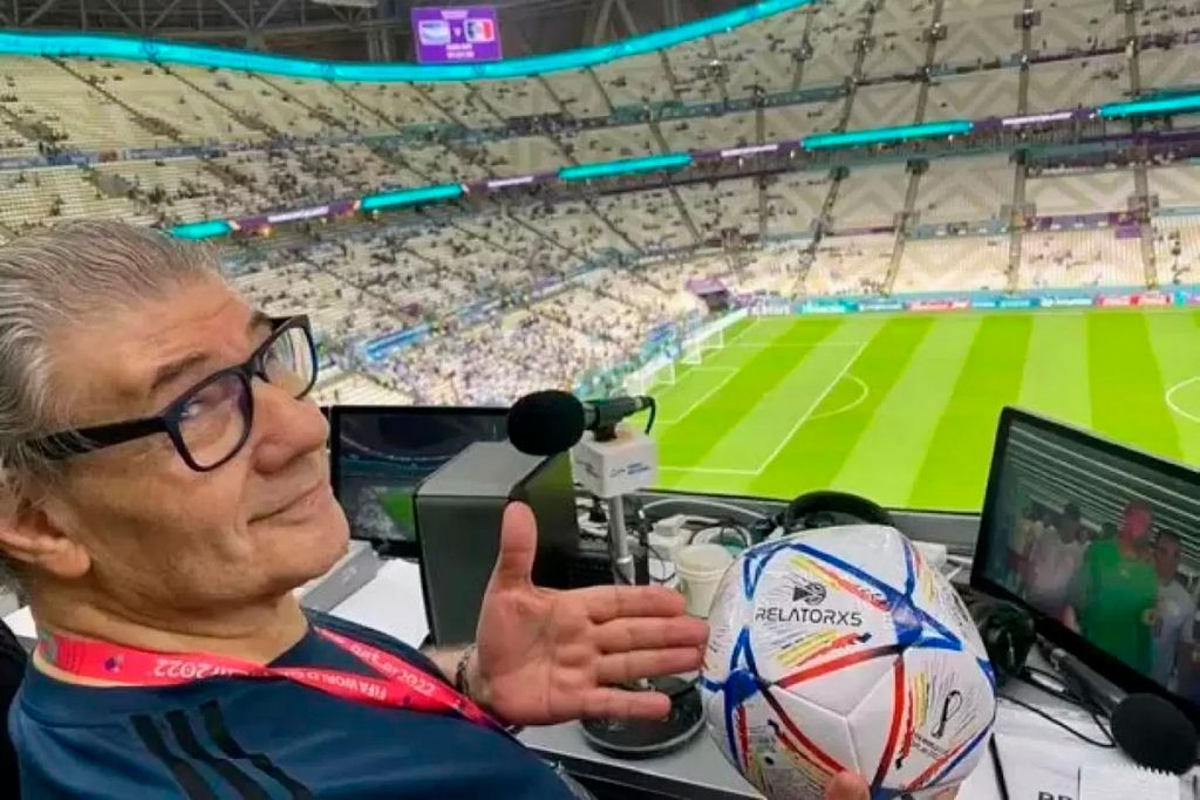 Víctor Hugo Morales cubrió el Mundial de Qatar 2022. Víctor Hugo Morales cubrió el Mundial de Qatar 2022.