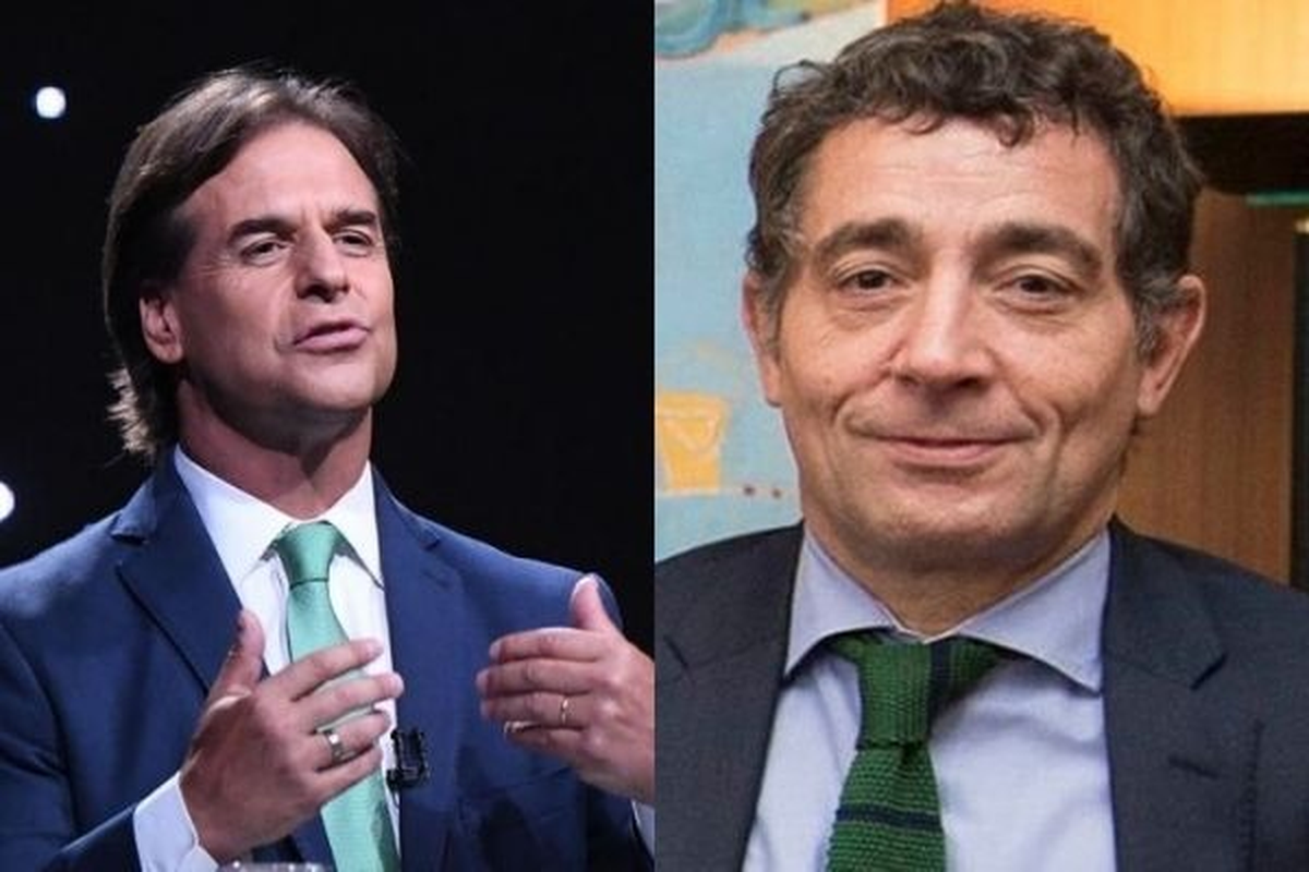 Lacalle Pou y Fabián 'Pepín' Rodríguez Simón Lacalle Pou y Fabián 'Pepín' Rodríguez Simón