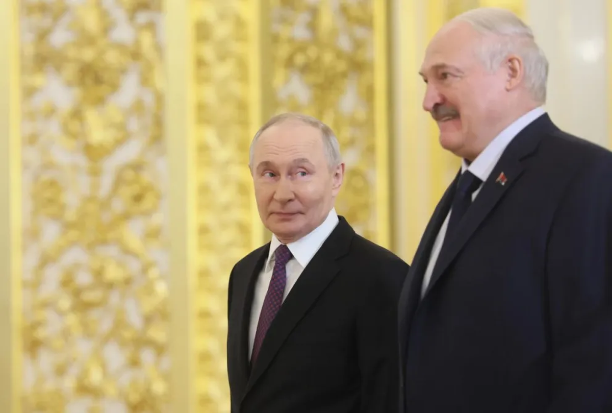 El presidente ruso, Vladímir Putin, y el presidente bielorruso, Alexandr Lukashenko. Foto: EFE El presidente ruso, Vladímir Putin, y el presidente bielorruso, Alexandr Lukashenko. Foto: EFE