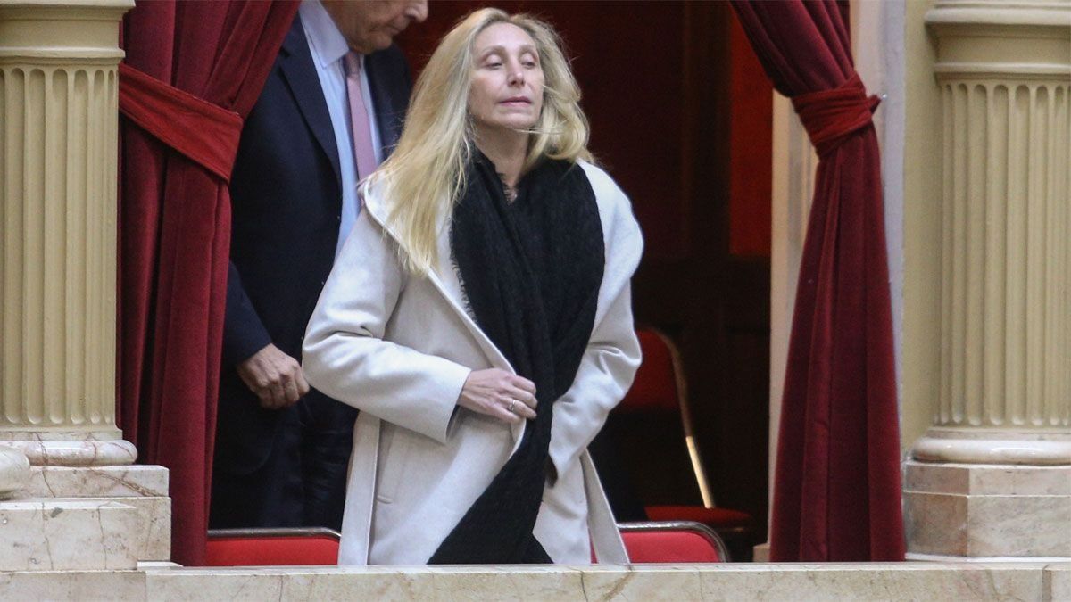 Karina Milei, la poderosa hermana del Presidente encargada del armado nacional de LLA.&nbsp;