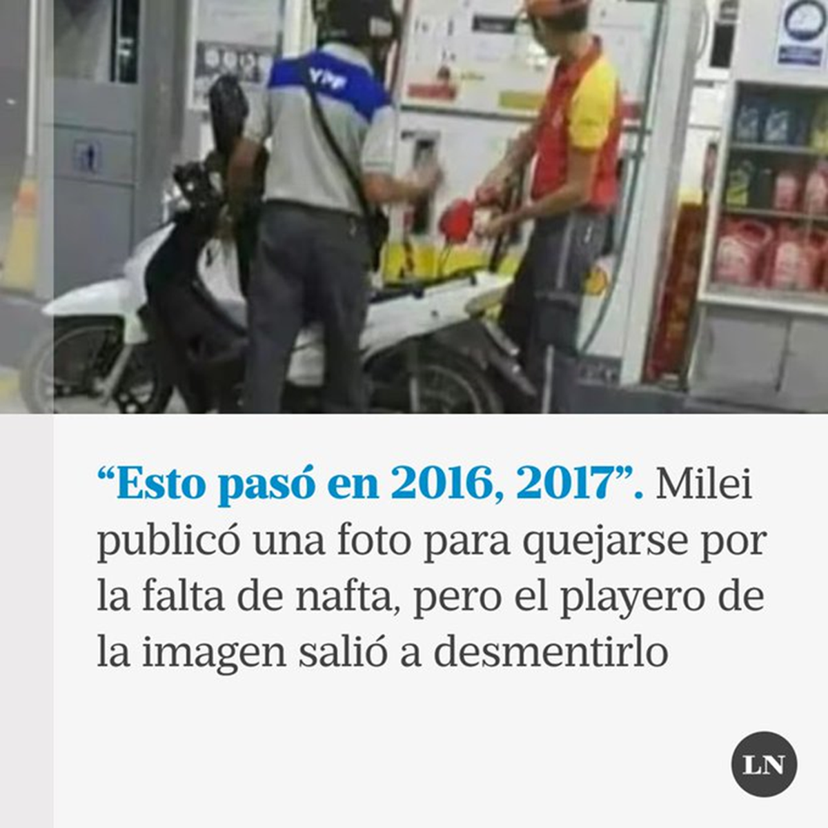 Los encargados de la campaña electoral de Milei en 2023 recurrieron a un foto tomada en 2017 Los encargados de la campaña electoral de Milei en 2023 recurrieron a un foto tomada en 2017
