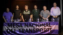 La Mesa Nacional de Transporte amenaza con más medidas de fuerza