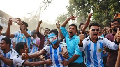 Locura en Bangladesh por la Selección Argentina: El motivo