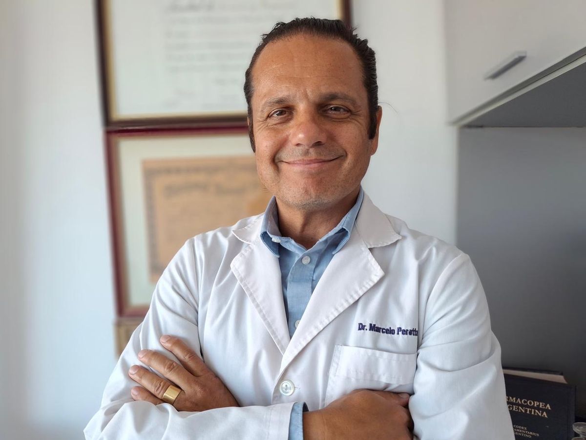 Marcelo Peretta, farmacéutico y adversario de, Manuel Adorni.