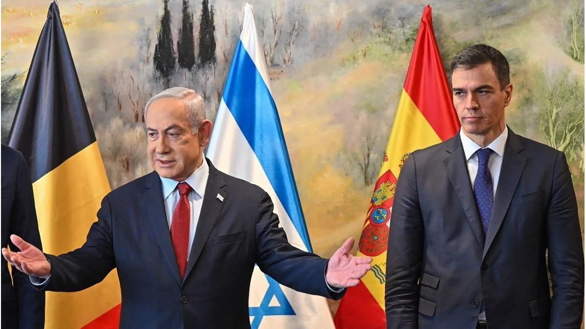 Netanyahu / Israel acusa a España de "amenaza genocida", pero Sánchez contrataca 