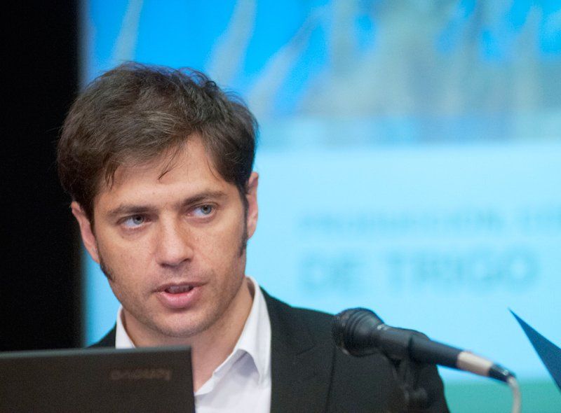 El ministro de Economía, Axel Kicillof. Foto: NA.