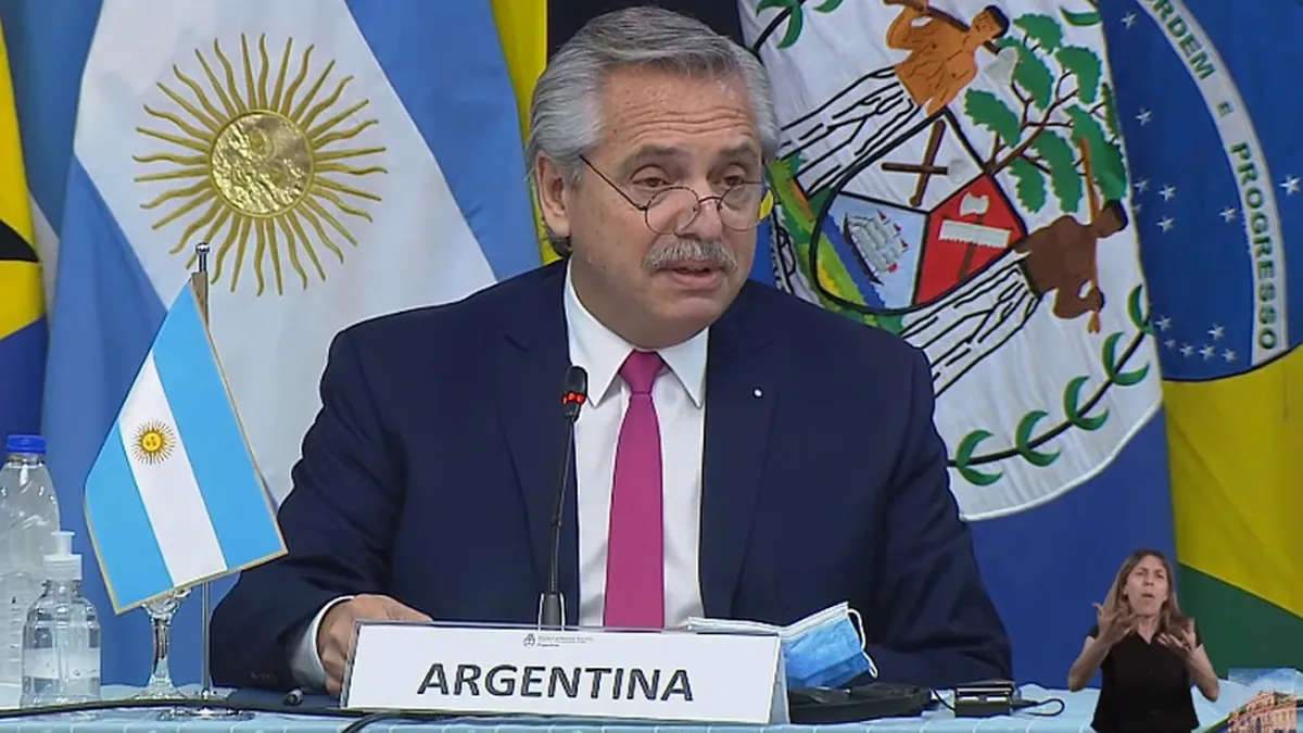 El conductor también criticó el papel de Alberto Fernández en la Cumbre de las Américas.