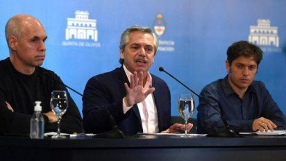 Alberto F. alertó que el país está 