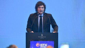Javier Milei en el IEFA Latam Forum. Javier Milei en el IEFA Latam Forum.