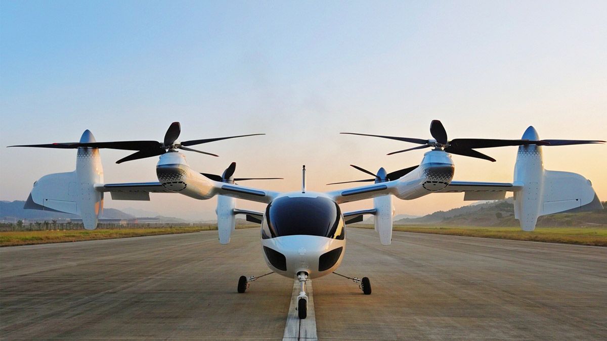 China vende sus eVTOL. China vende sus eVTOL. 