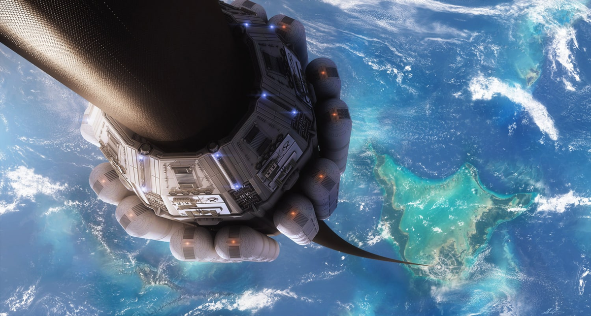El ascensor espacial es una de las ideas más crípticas que tuvo Clarke y que los científicos están intentando hacer realidad actualmente. El ascensor espacial es una de las ideas más crípticas que tuvo Clarke y que los científicos están intentando hacer realidad actualmente.
