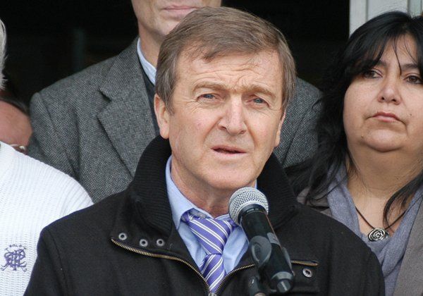 Aníbal Tortoriello, el diputado y candidato a gobernador de Río Negro, que protagonizó un accidente anoche cerca de las 22 tras participar de la Fiesta de la Vendimia.