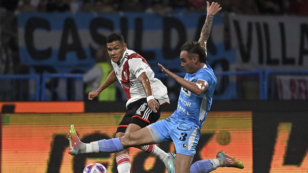 River goleó a Racing de Córdoba 3-0 en la Copa Argentina en el que se observó una versión mejorada de los dirigidos por Martín Demichelis en este 2023. (Foto: Noticias Argentinas)