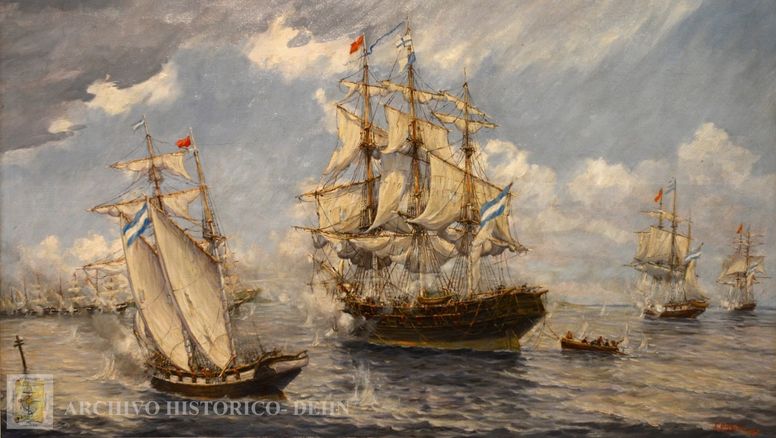 La Armada Argentina celebra su día: Un homenaje a la heroica batalla de Montevideo