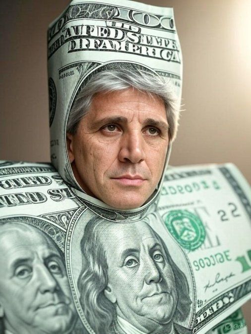 Luis Caputo y las bandas cambiarias que empiezan a moverse con la inflación.