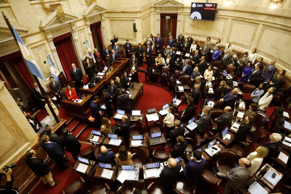 Presupuesto aprobado en el Senado