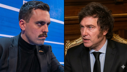 Javier Milei cruzó duro a Manu Jove por defender a los empresarios argentinos. Jove le contestó picante y las redes explotaron por una frase que ya es viral. Fuente: IA Javier Milei cruzó duro a Manu Jove por defender a los empresarios argentinos. Jove le contestó picante y las redes explotaron por una frase que ya es viral. Fuente: IA