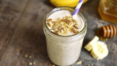 Mira el batido de avena recomendado para tu próximo desayuno